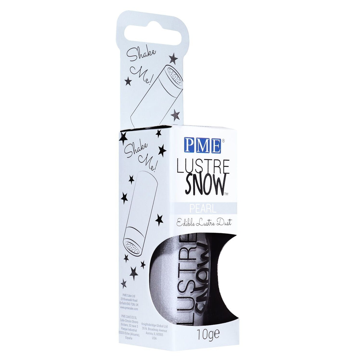 PME Edible Lustre Snow – Silver 10g