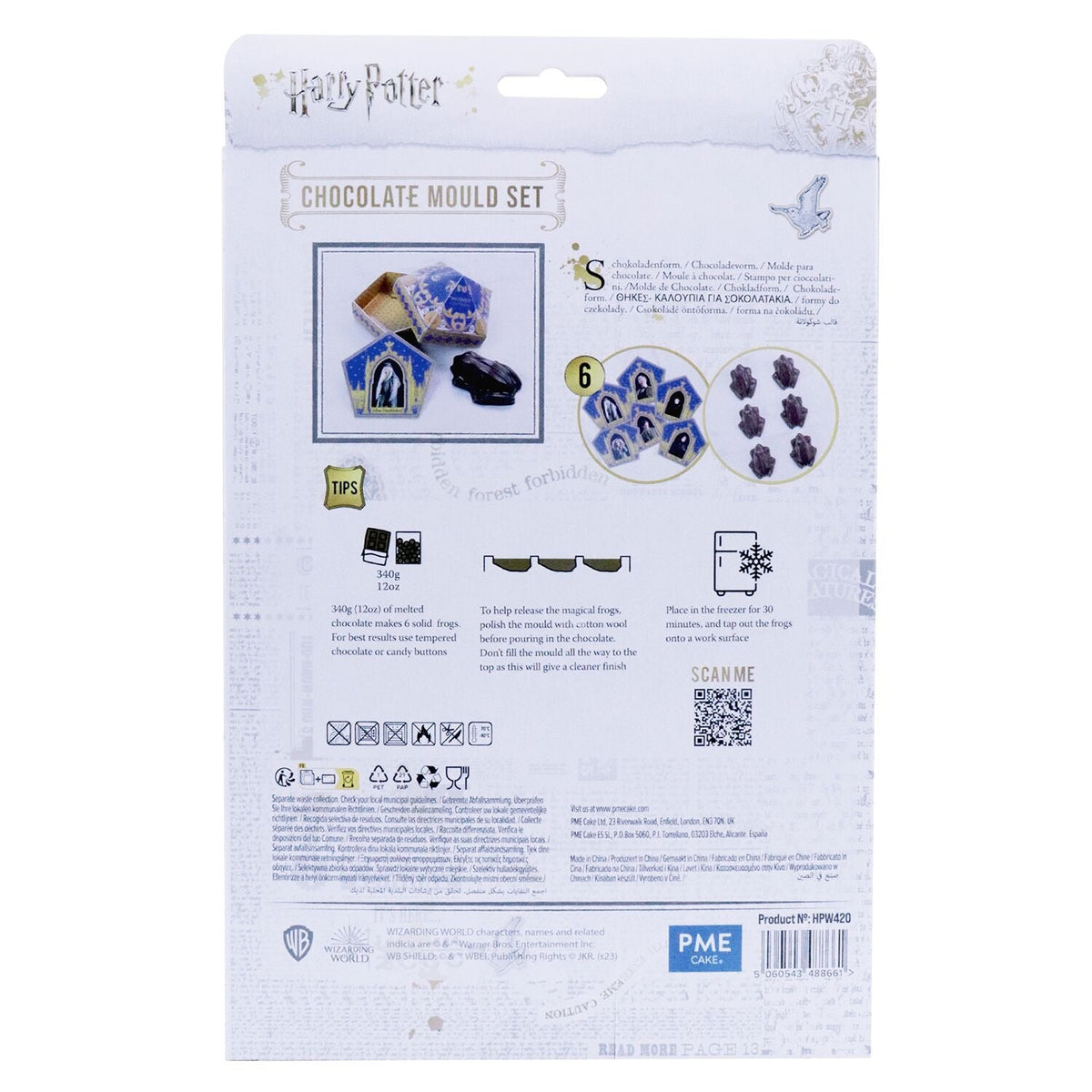 PME Harry Potter™ Chocolate Frog Mould Kit