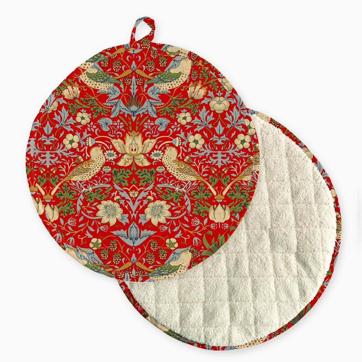 William Morris Strawberry Thief Aga Cover