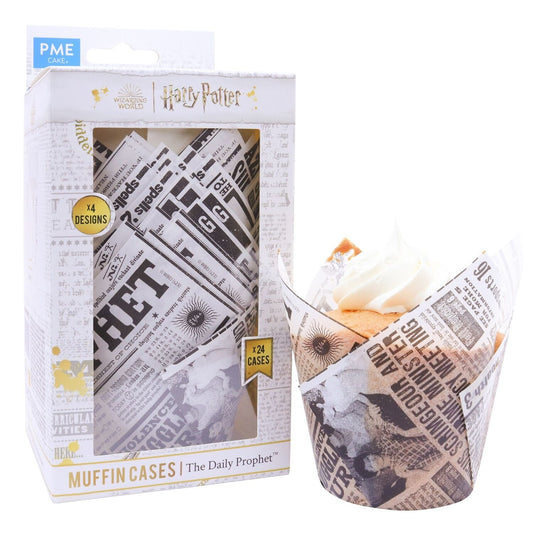 PME Harry Potter™ The Daily Prophet Muffin Cases – Pack of 24