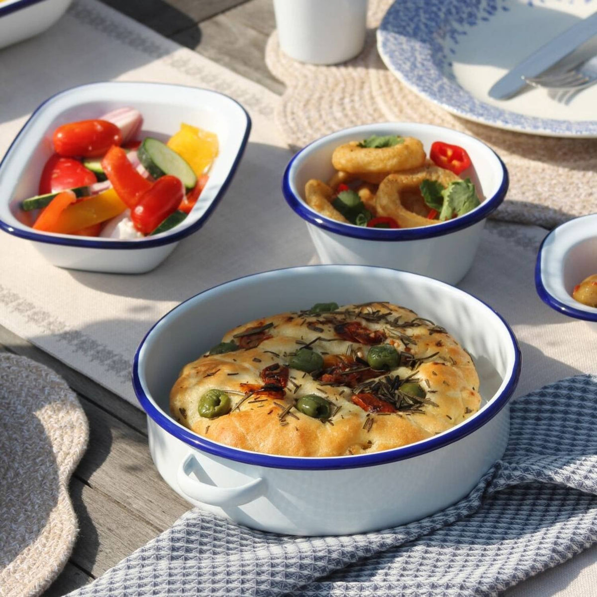 Falcon 20cm Enamel Serving Dish