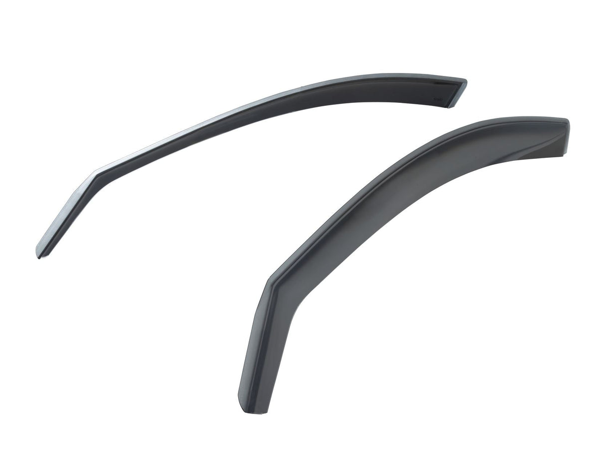 CLIMAIR* FRONT WINDOW WIND DEFLECTORS BLACK FOR MUSTANG MACH-ONWARDSE 2020-ONWARDS