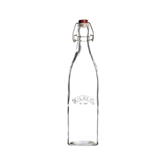 Kilner® Clip Top Square Bottle 0.55 Litre