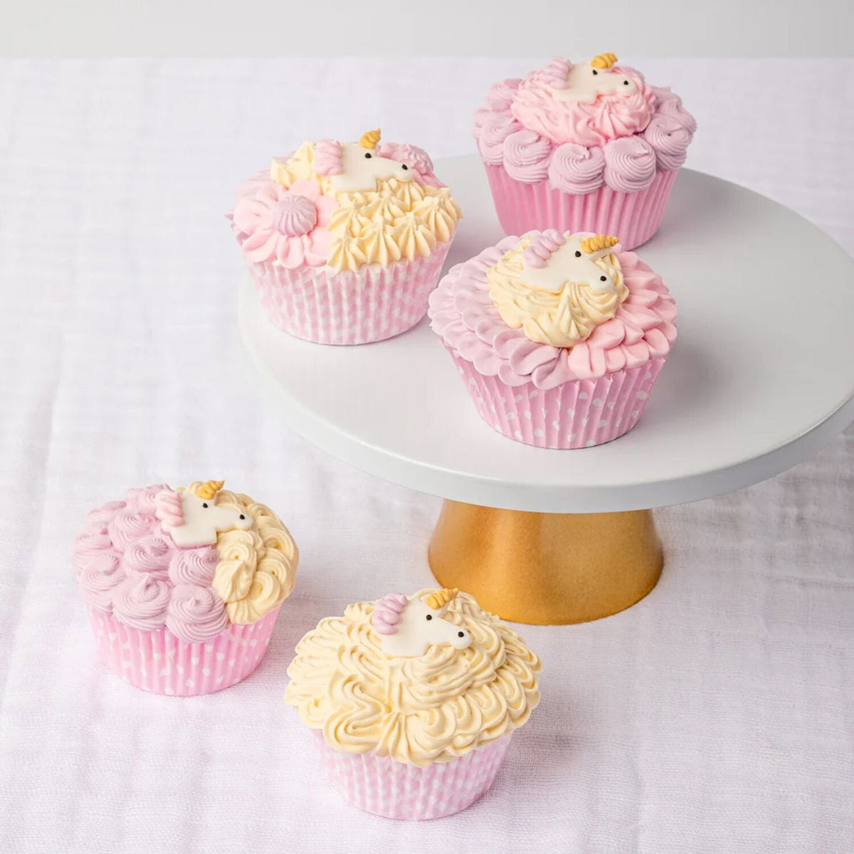 Unicorn Sugar Toppers - Pack of 6