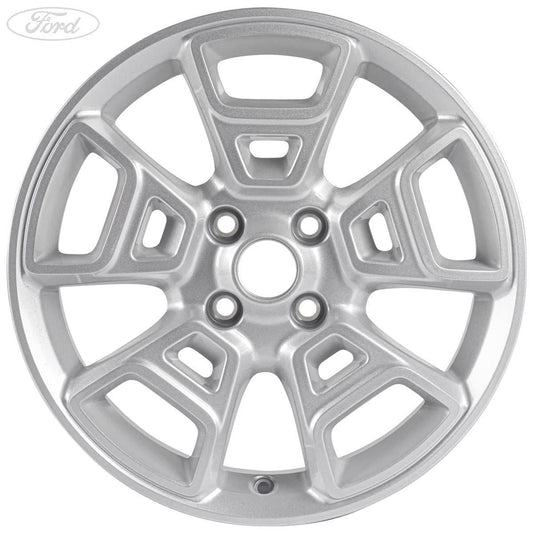 ECOSPORT 17" SET OF 4 ALLOY WHEEL 5X2-SPOKE DESIGN PANTHER BLACK MACHINED FINISH 2016-2017