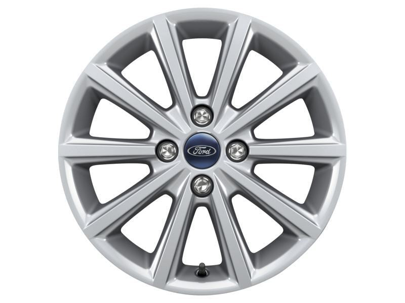 B-MAX 16" SET OF 4 ALLOY WHEEL 10-SPOKE DESIGN SILVER FINISH 2014-2017