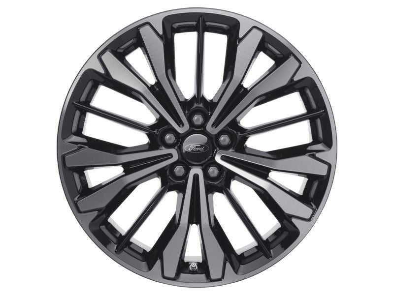 KUGA 19" SET OF 4 ALLOY WHEEL 15-SPOKE DESIGN EBONY BLACK FINISH 2020-ONWARDS
