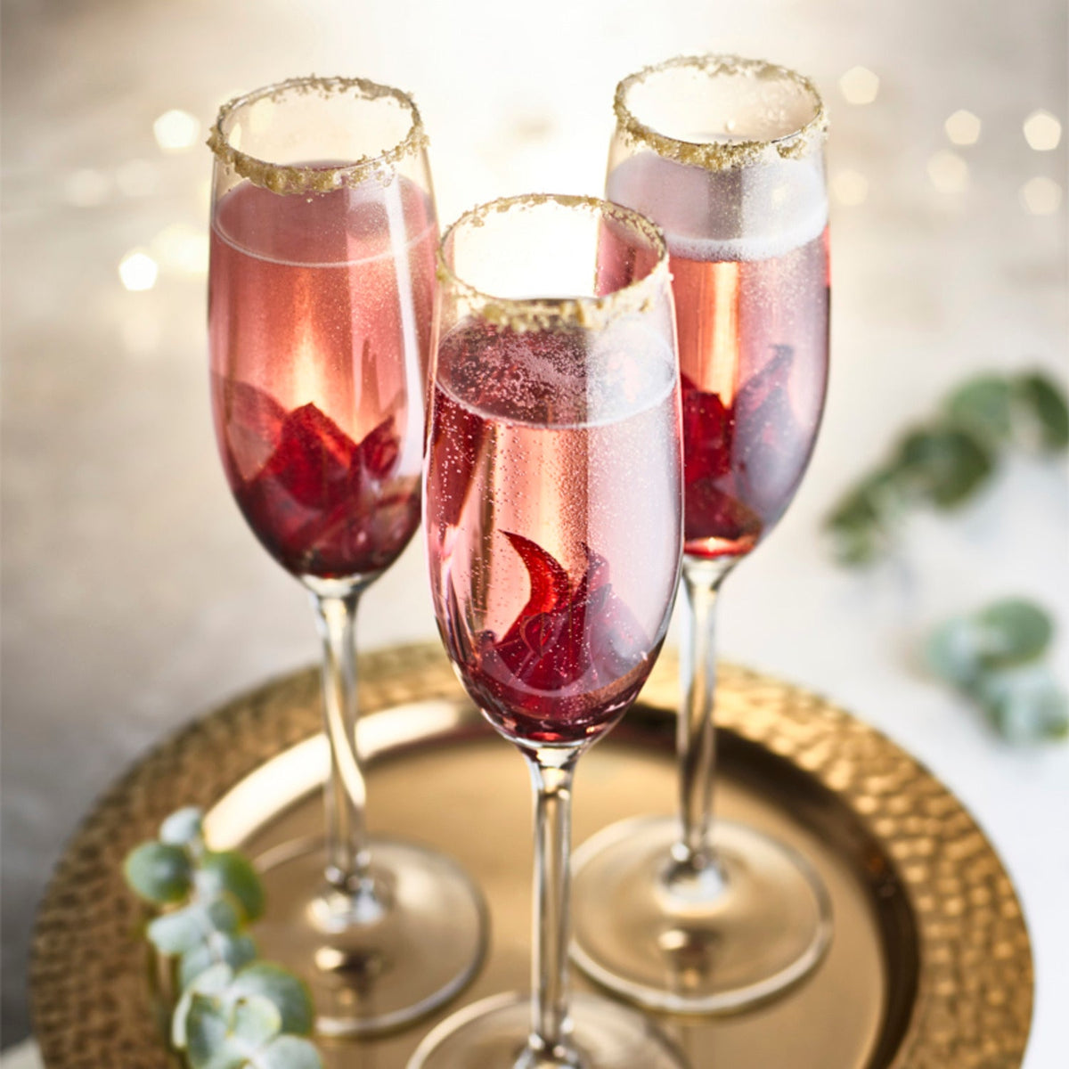 Wild Hibiscus Flowers In Syrup For Sparkling Drinks