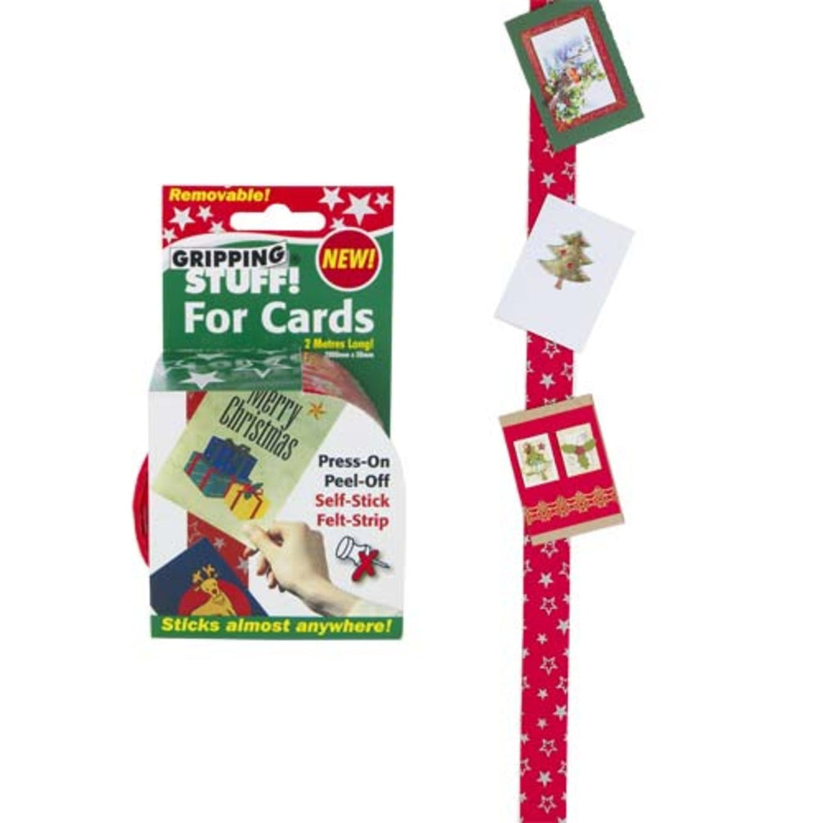 Gripping Stuff! Double Sided Sticky Tape 2m