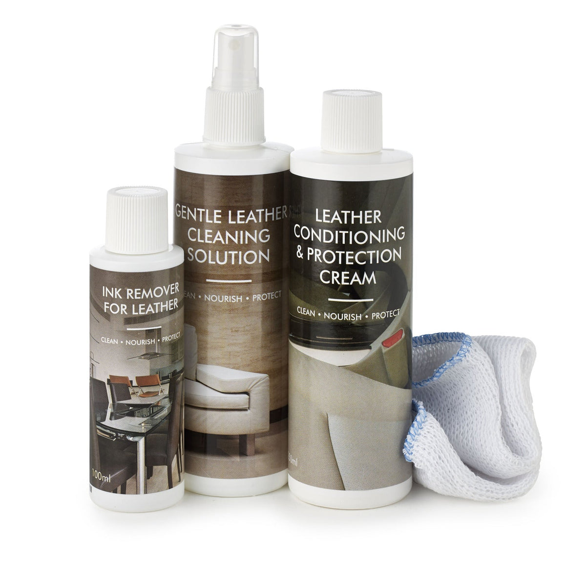 Complete Leather Furniture Care Cleaning Kit