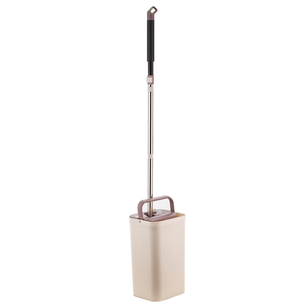 Lakeland Flat Mop Cleaning System with Integrated Squeegee Bucket
