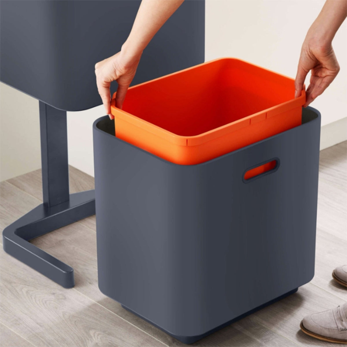 Joseph Joseph Totem Max Waste Recycling Unit - Graphite 60L
