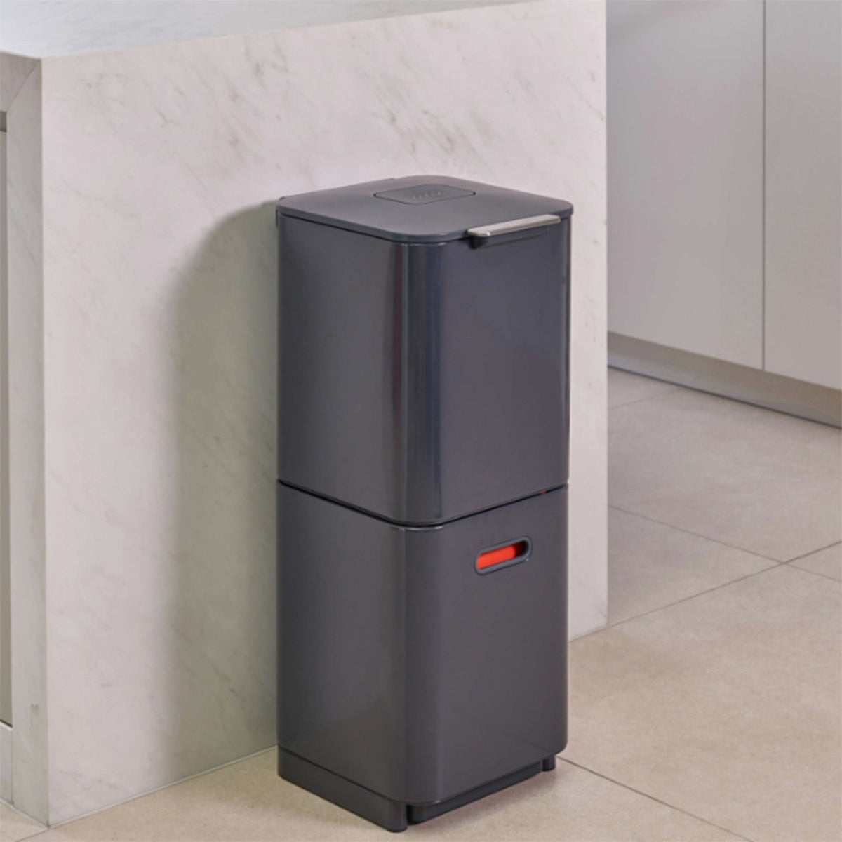Joseph Joseph Totem Compact Waste Recycling Unit - Graphite 40L