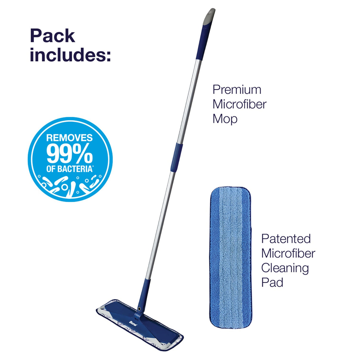 Bona Premium Microfibre Floor Mop for all Hard Floors