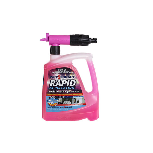 Wet & Forget Rapid Mould & Algae Remover Spray 2L