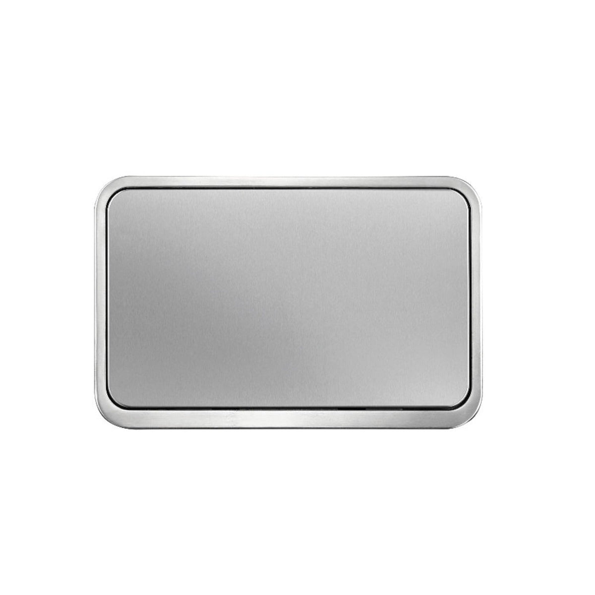 EKO® X Cube Kitchen Bin Brushed Stainless Steel 20+20L