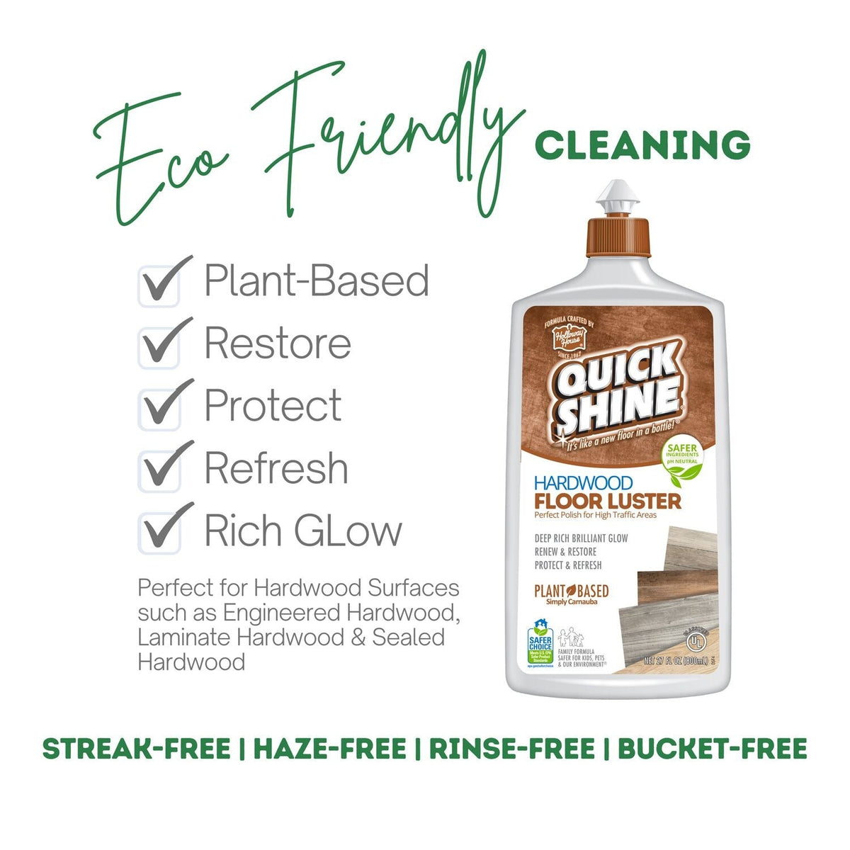 Quick Shine Hardwood Floor Luster