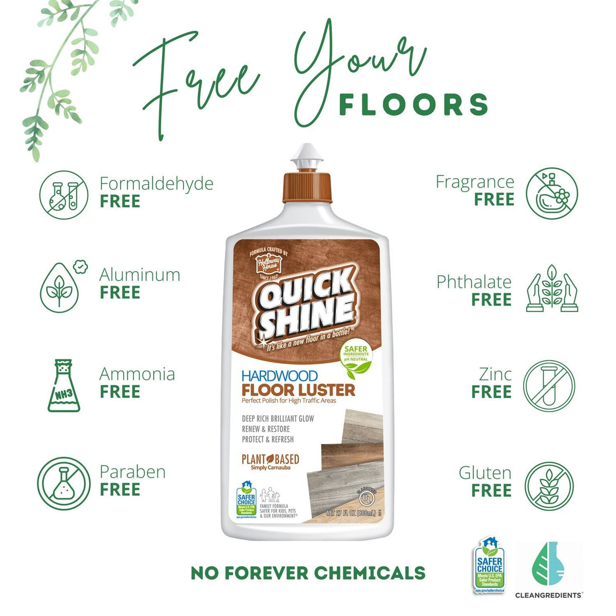 Quick Shine Hardwood Floor Luster