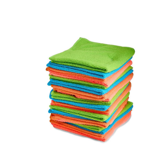 20 Recycled Greener Cleaner Microfibre Multipurpose Cloths