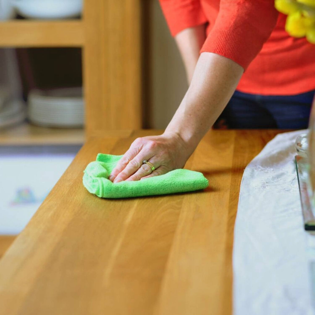20 Recycled Greener Cleaner Microfibre Multipurpose Cloths