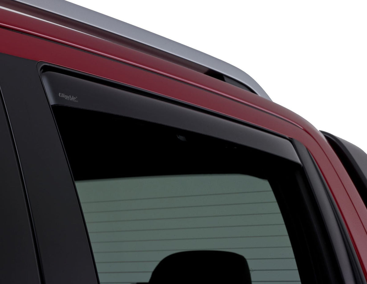 CLIMAIR* REAR WINDOW WIND DEFLECTORS BLACK FOR RANGER P703 2022-ONWARDS