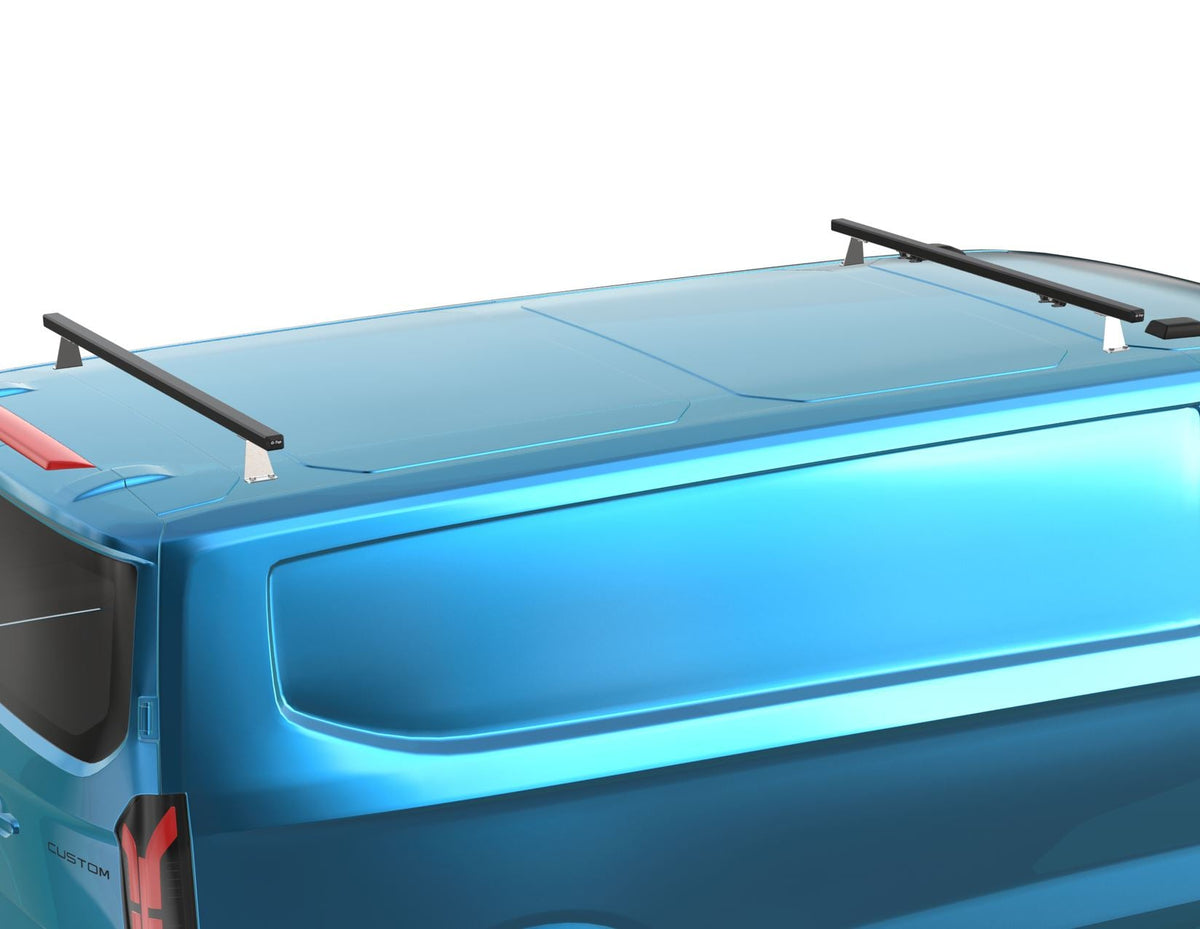 FORD TOURNEO/TRANSIT CUSTOM Q-TOP® (Q-TECH)* ROOF BASE CARRIER WITH SET OF 2 ROOF CROSSBARS