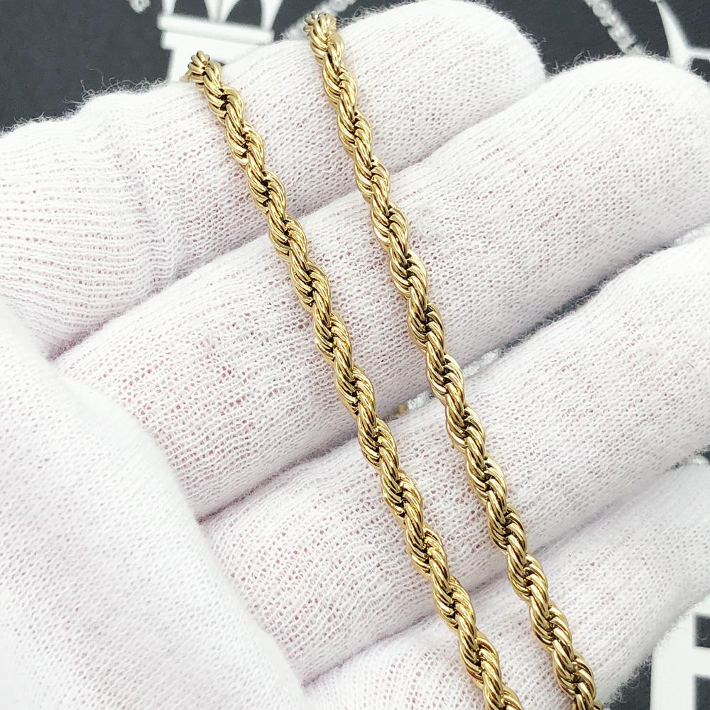 FREE Never Fade 4MM French Rope Chain