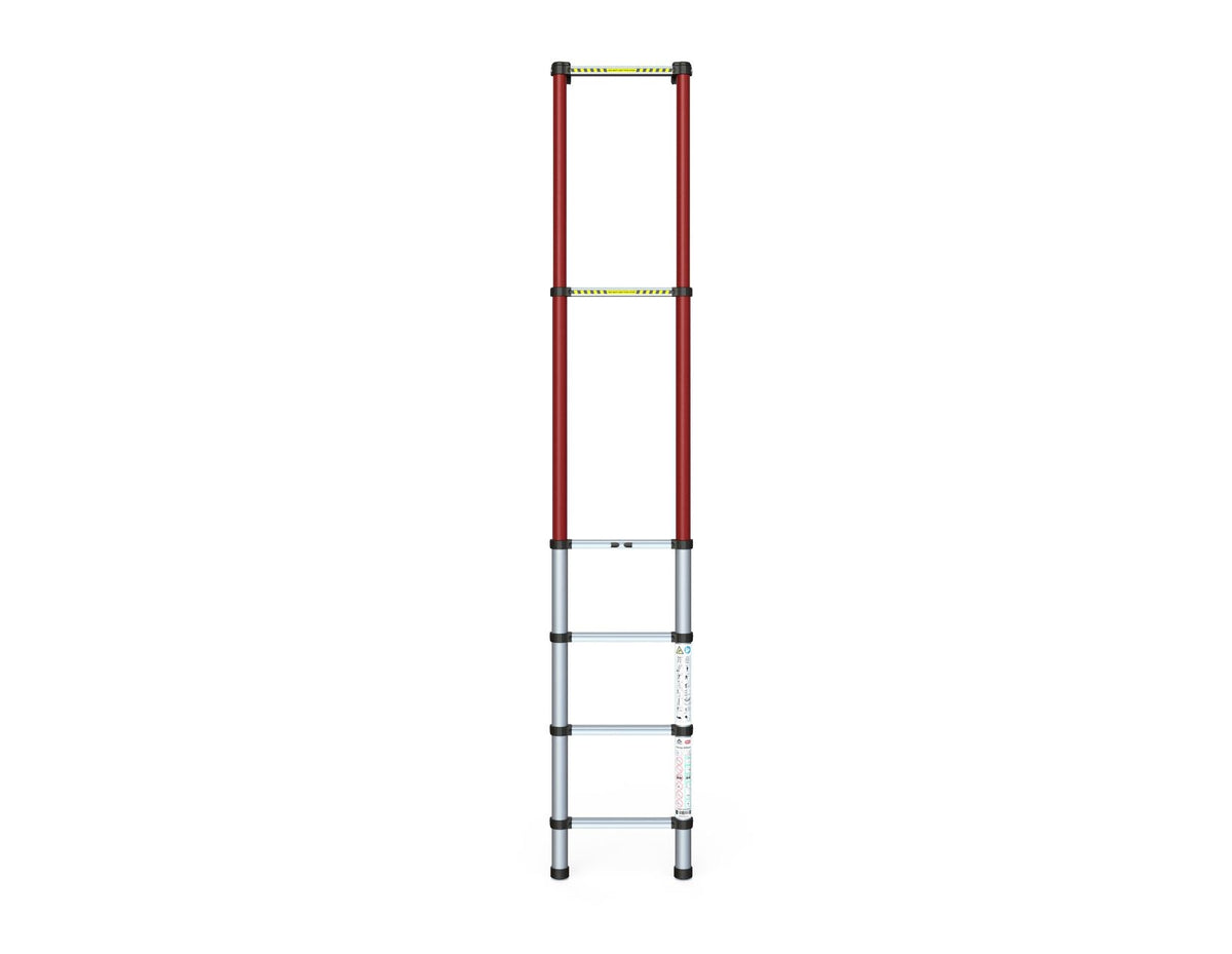 Q-TOP® (Q-TECH)* GET-UP TELESCOPIC LADDER WITH 4 STEPS
