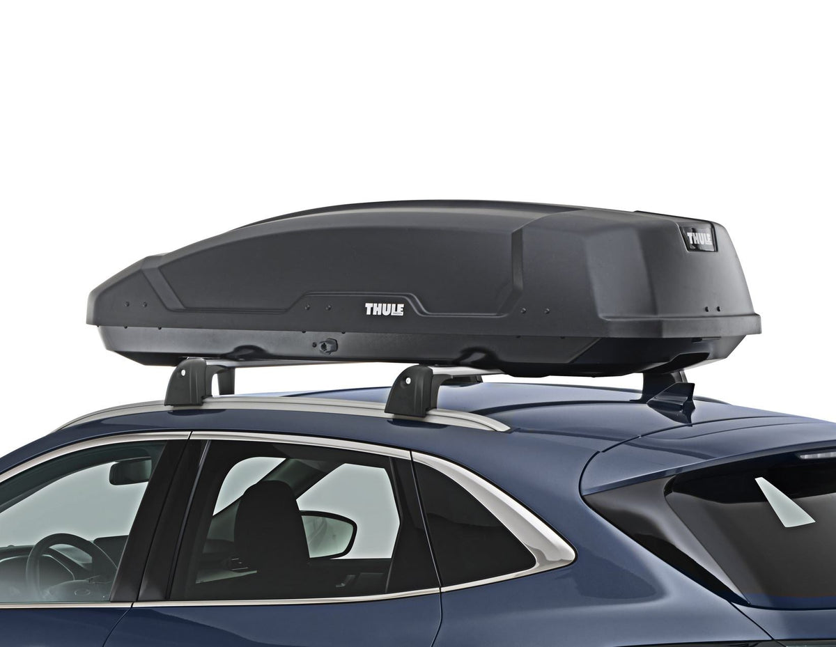 THULE* FORCE XT L 450L ROOF BOX LOCKABLE DUAL OPENING AEROSKIN MATT BLACK