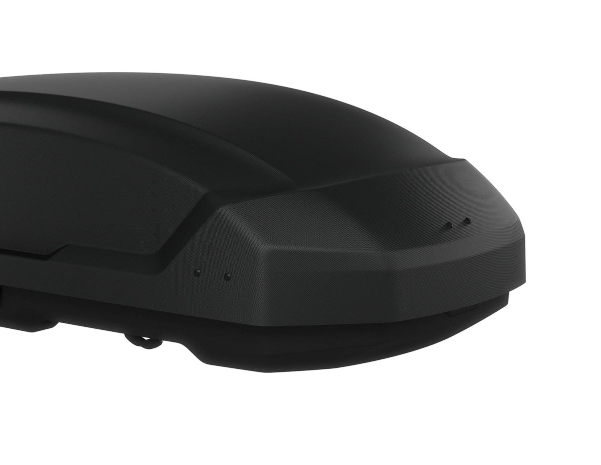 THULE* FORCE 3 M 400L ROOF BOX LOCKABLE DUAL SIDE AEROSKIN MATT BLACK
