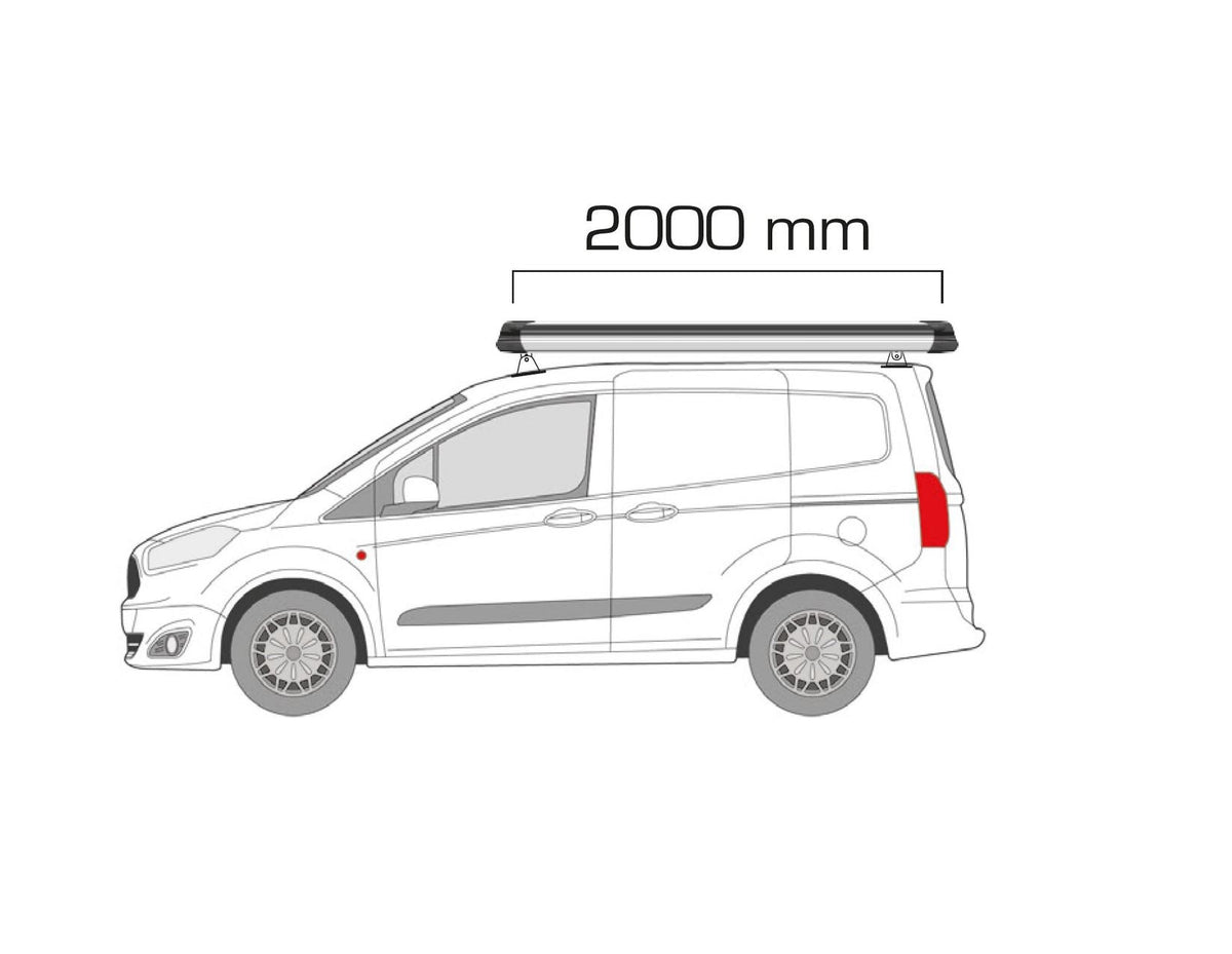 TRANSIT/TOURNEO COURIER Q-TOP® (Q-TECH)* ROOF GALLERY