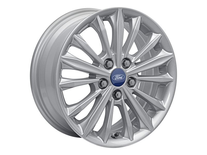 FOCUS 16" SET OF 4 SET OF 4 ALLOY WHEELS 15-SPOKE DESIGN SPARKLE SILVER FINISH 2018-2025