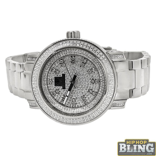 .75 Carat Diamond Queen IceTime Womens Watch Steel