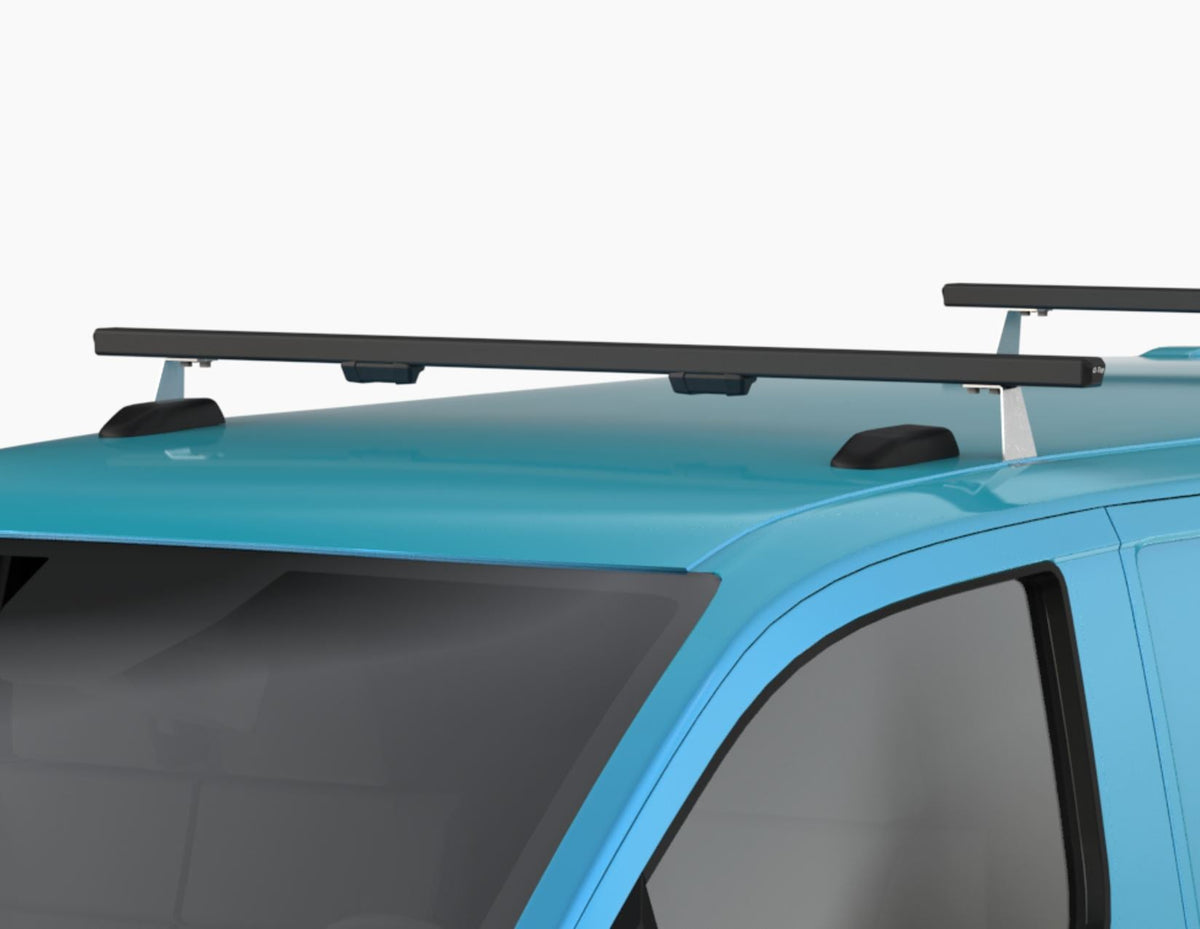 FORD TOURNEO/TRANSIT CUSTOM Q-TOP® (Q-TECH)* ROOF BASE CARRIER WITH SET OF 2 ROOF CROSSBARS