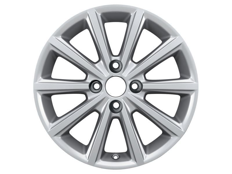 B-MAX 16" SET OF 4 ALLOY WHEEL 10-SPOKE DESIGN SILVER FINISH 2014-2017
