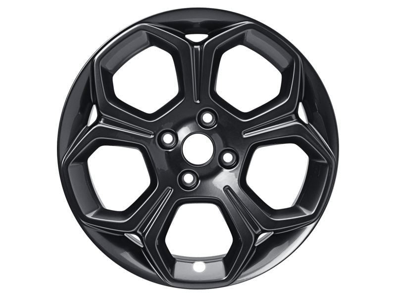 ECOSPORT 17" SET OF 4 ALLOY WHEEL 5-SPOKE DESIGN TARNISHED DARK METALLIC FINISH 2017-2023