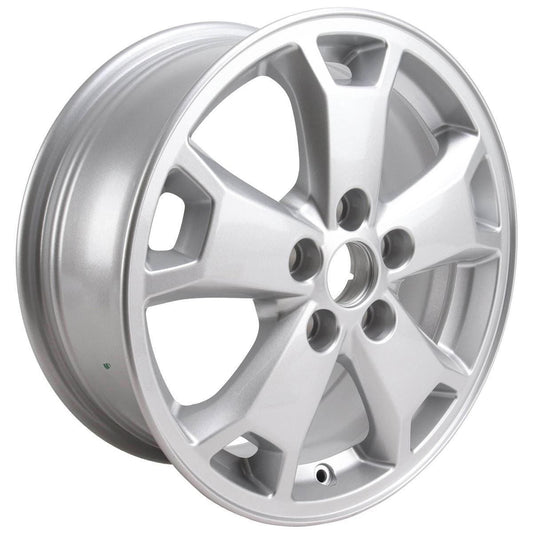 TRANSIT CONNECT 16" SET OF 4 ALLOY WHEEL 5X2-SPOKE DESIGN SILVER FINISH 2013-2022