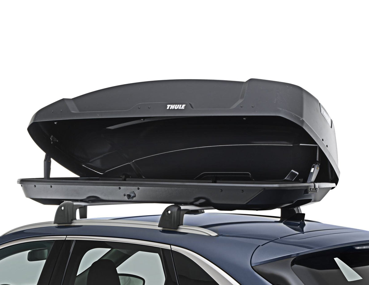 THULE* FORCE XT L 450L ROOF BOX LOCKABLE DUAL OPENING AEROSKIN MATT BLACK