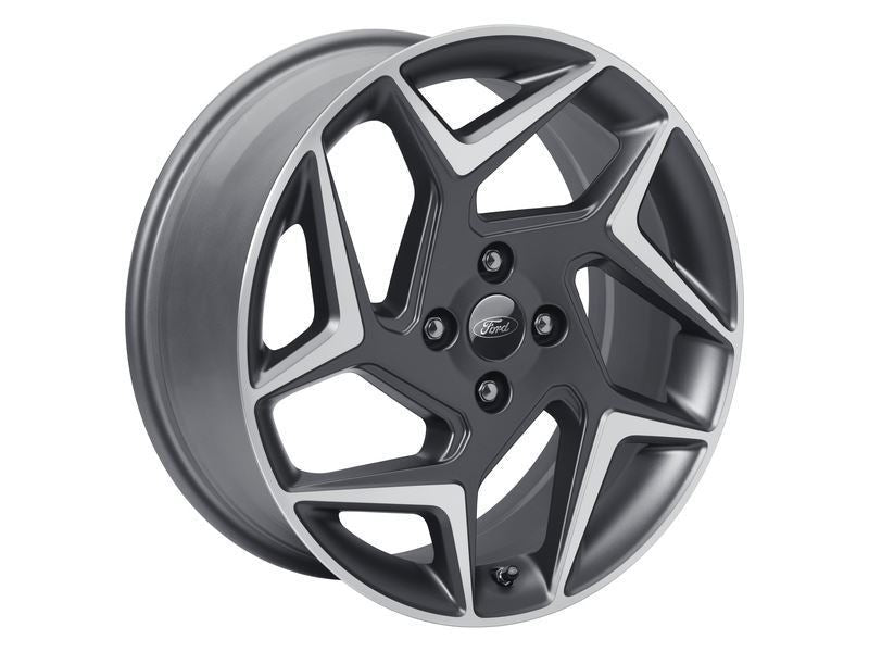 FIESTA 18" SET OF 4 SET OF 4 ALLOY WHEELS 5X2-SPOKE DESIGN MAGNETITE MACHINED FINISH 2018-2023