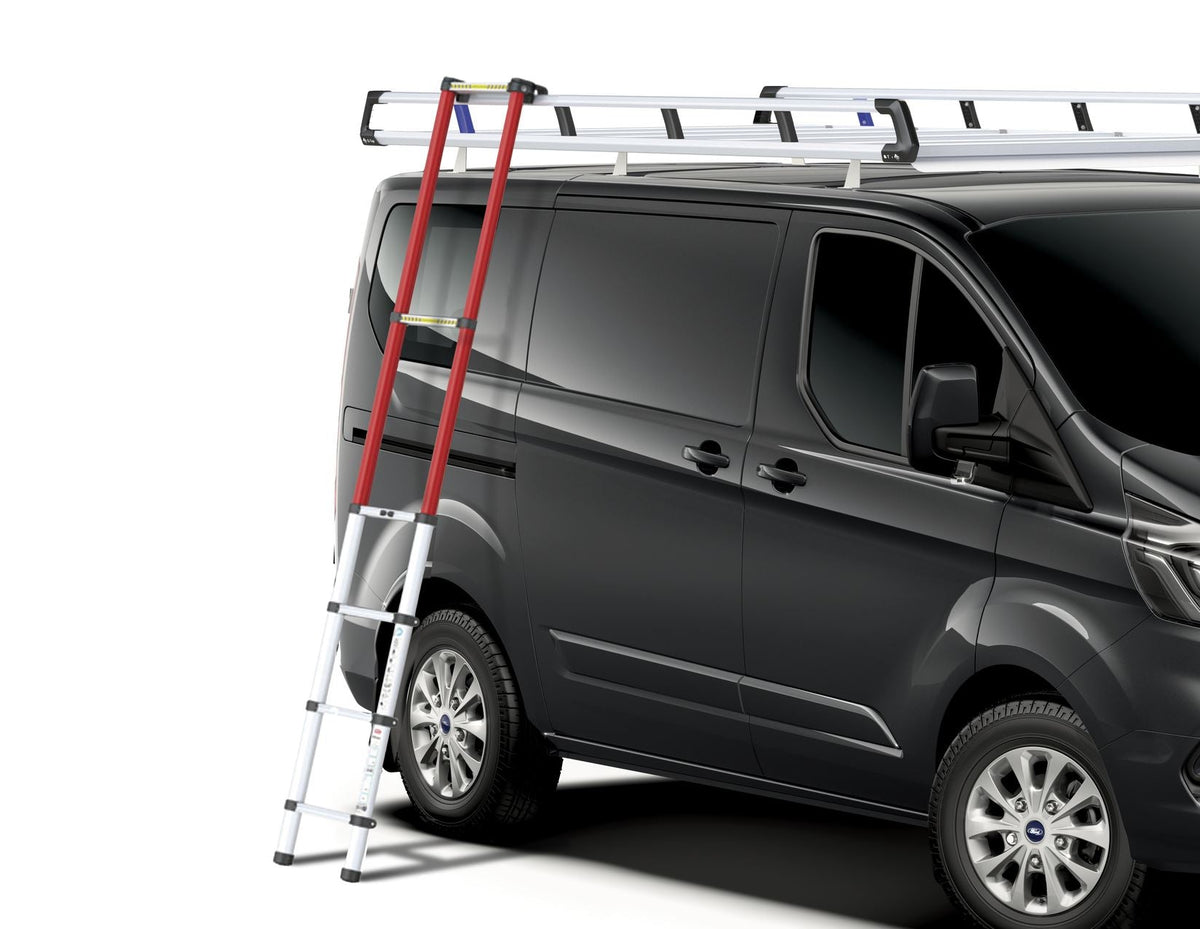 Q-TOP® (Q-TECH)* GET-UP TELESCOPIC LADDER WITH 4 STEPS