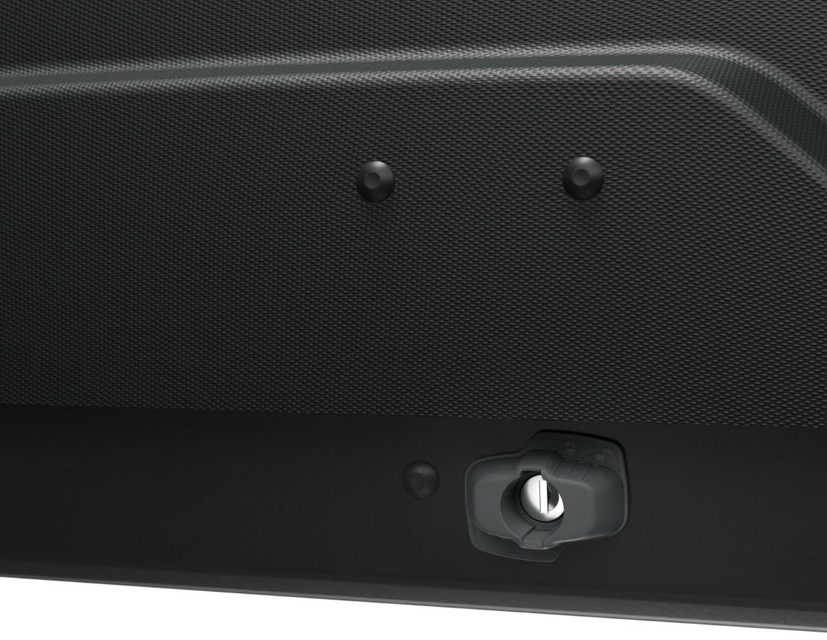 THULE* FORCE XT L 450L ROOF BOX LOCKABLE DUAL OPENING AEROSKIN MATT BLACK