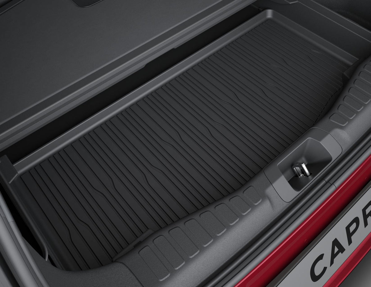 ALL-ELECTRIC EXPLORER RUBBER BOOT FLOOR LOAD COMPARTMENT MAT TRAY LOWER WITH LOGO 2024-ONWARDS