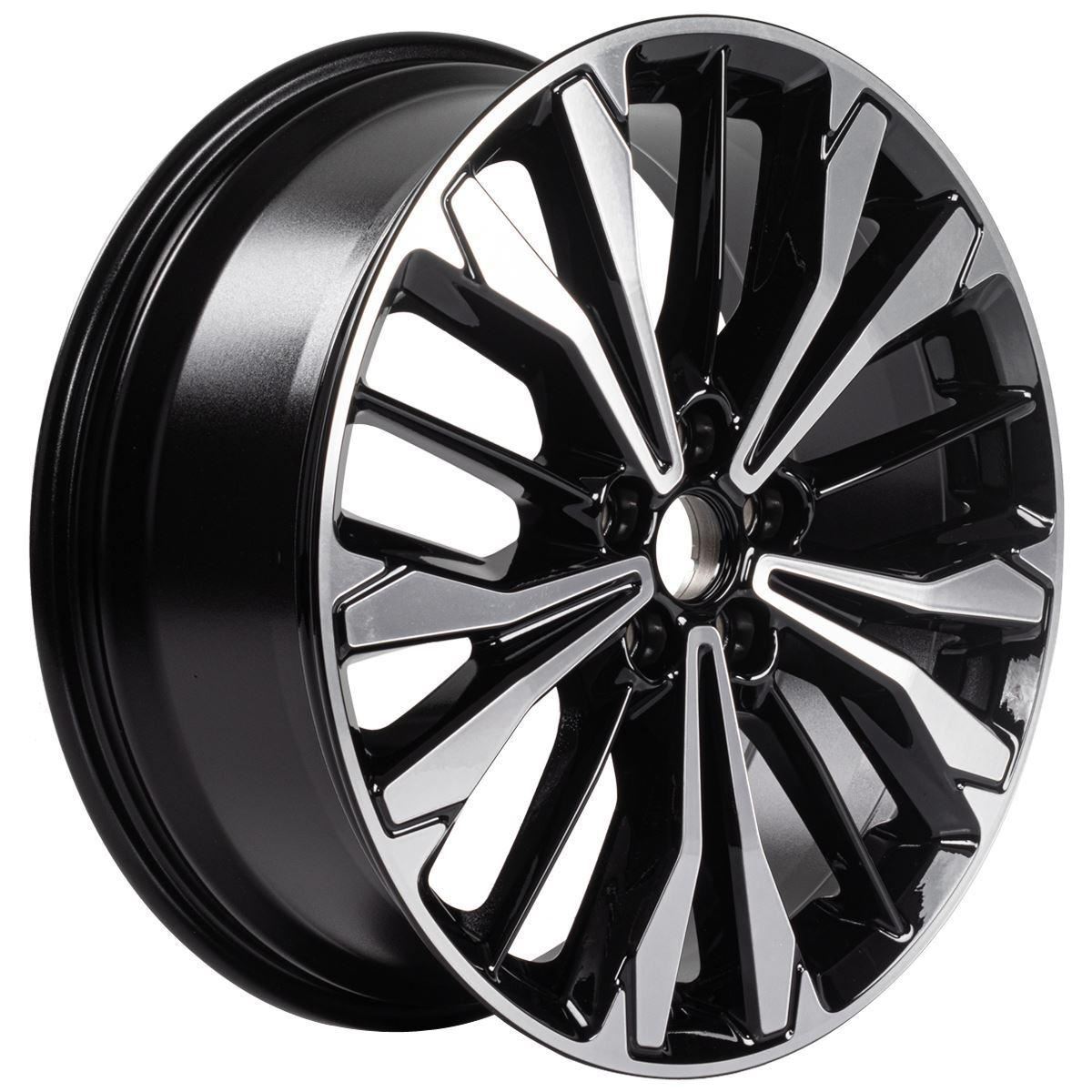 KUGA 19" SET OF 4 ALLOY WHEEL 15-SPOKE DESIGN EBONY BLACK FINISH 2020-ONWARDS