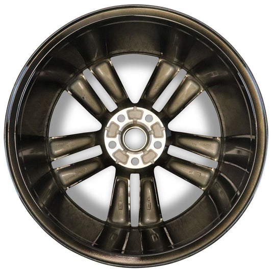 MUSTANG S550 19" SET OF 4 ALLOY WHEEL 5X2-SPOKE DESIGN EBONY BLACK FINISH 2015-2024