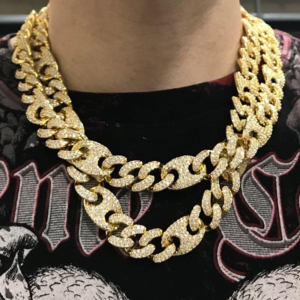 Cuban Mariner Link CZ Bling Bling Chain