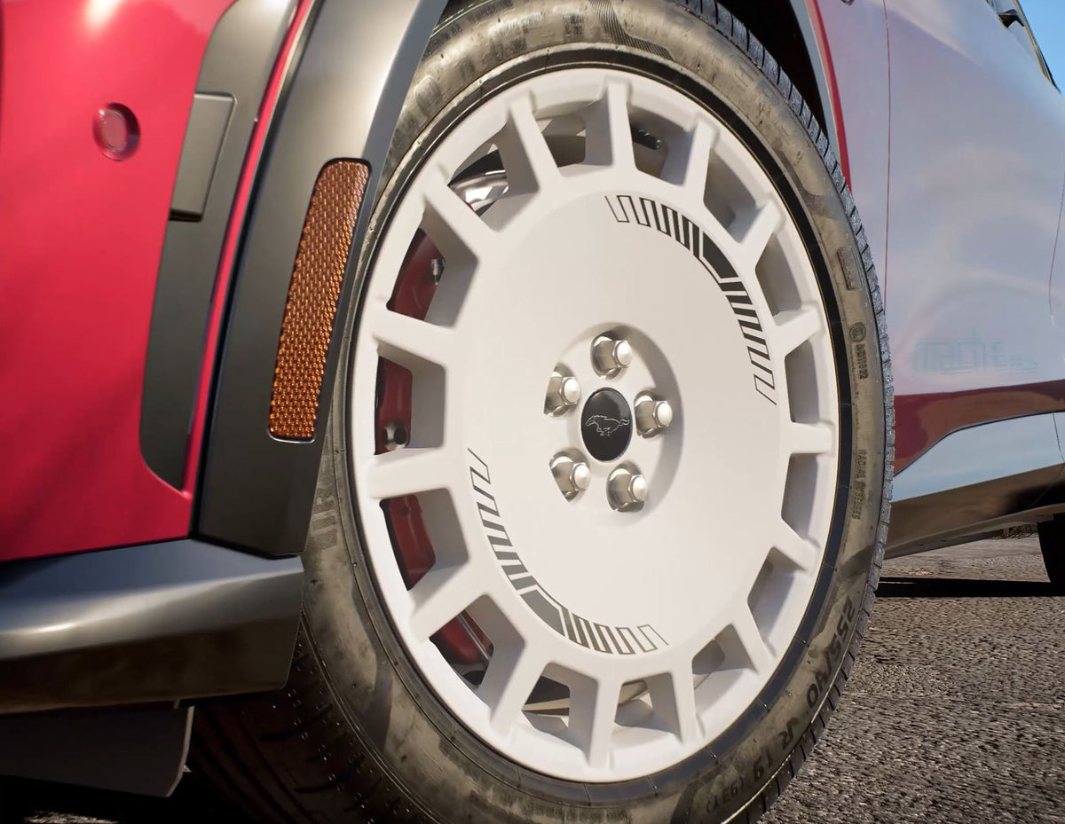 MUSTANG MACH-E® FROM 07/2020 ALLOY WHEEL 19" 15-SPOKE,OXFORD WHITE