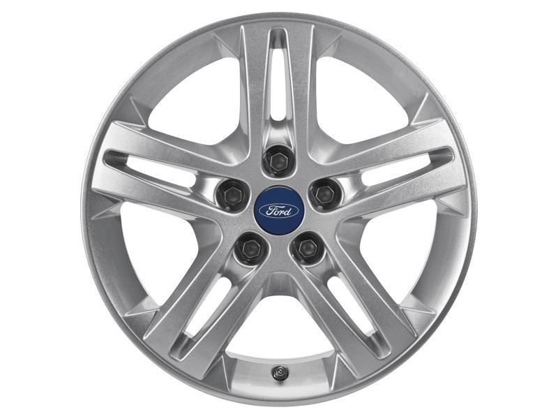 GALAXY S-MAX 16" SET OF 4 ALLOY WHEEL 5X2-SPOKE DESIGN SPARKLE SILVER FINISH 2010-2015