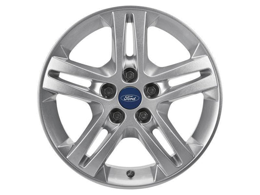 GALAXY S-MAX 16" SET OF 4 ALLOY WHEEL 5X2-SPOKE DESIGN SPARKLE SILVER FINISH 2010-2015