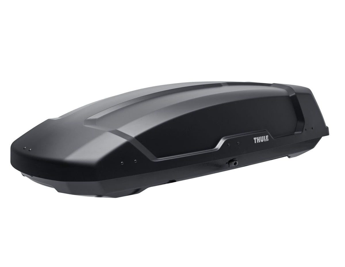 THULE* FORCE XT L 450L ROOF BOX LOCKABLE DUAL OPENING AEROSKIN MATT BLACK