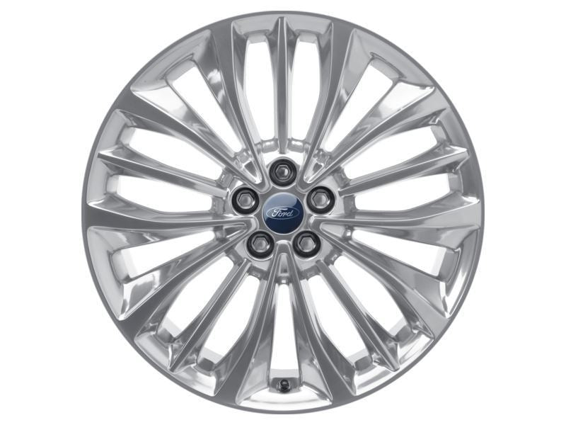 EDGE 20" SET OF 4 ALLOY WHEEL 5X3-SPOKE DESIGN POLISHED ALUMINIUM FINISH 2018-2019